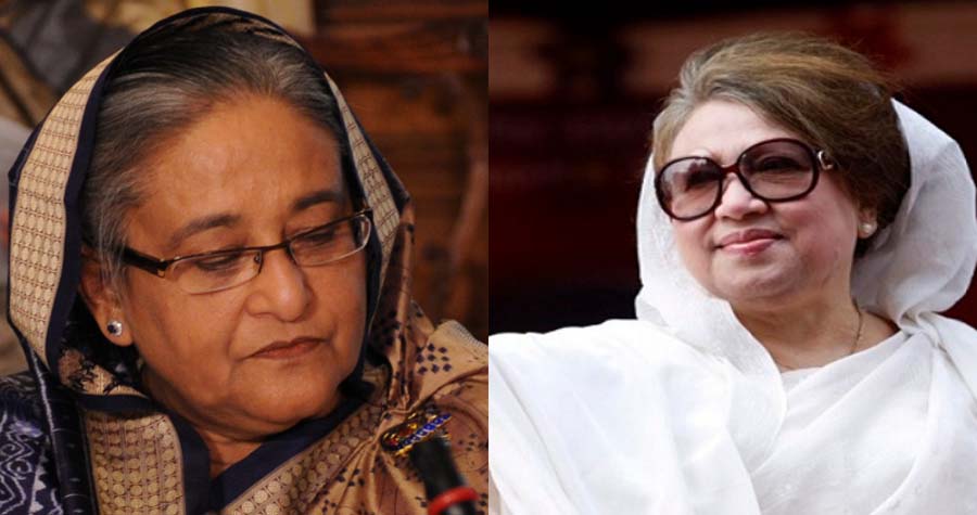 খালেদা জিয়ার প্রয়াণে আওয়ামী লীগের পেজে শেখ হাসিনার শোক