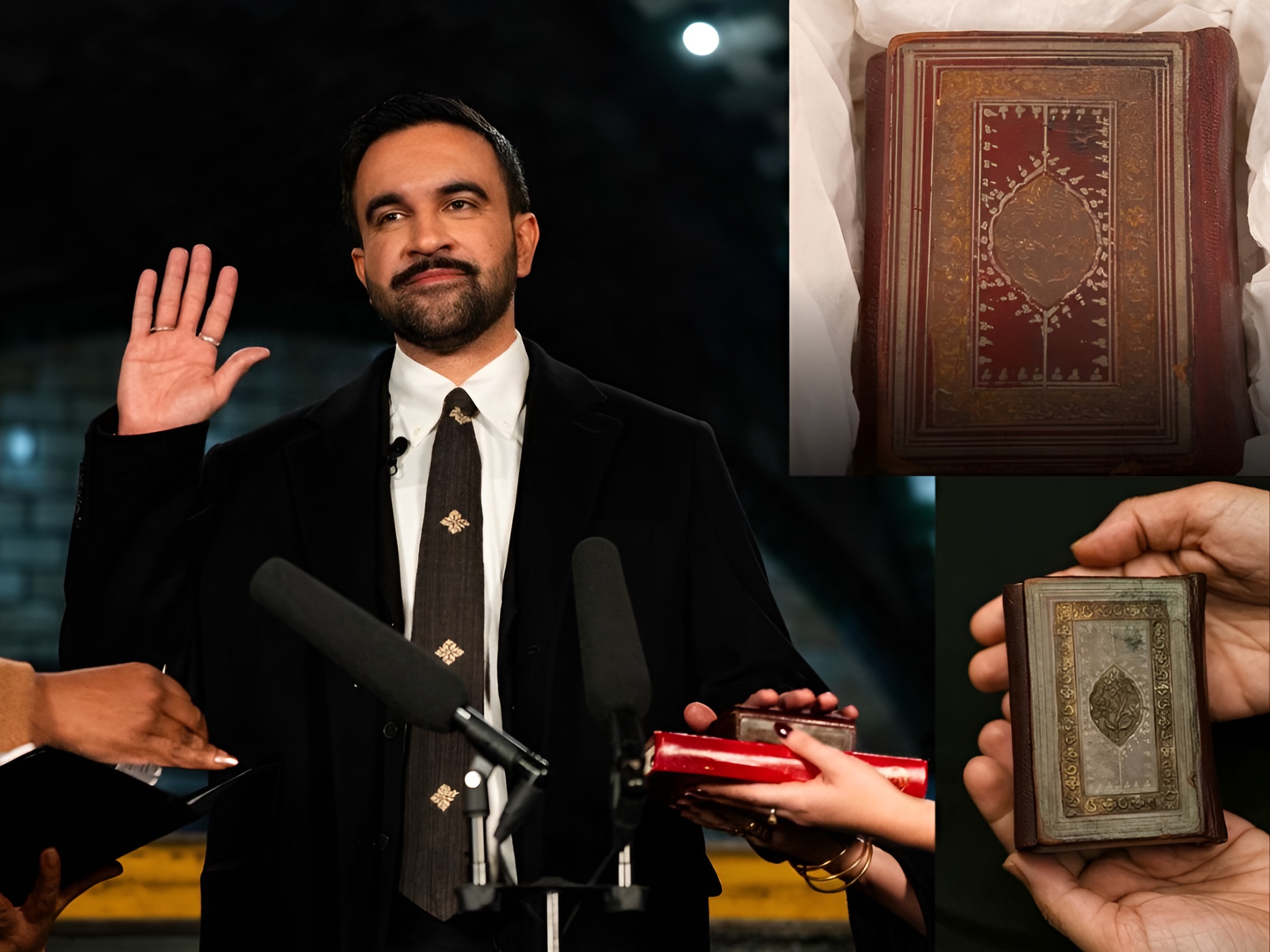 নিউইয়র্কে মুসলিম ঐতিহ্যসহ শপথ নিলেন নতুন মেয়র জোহরান মামদানি