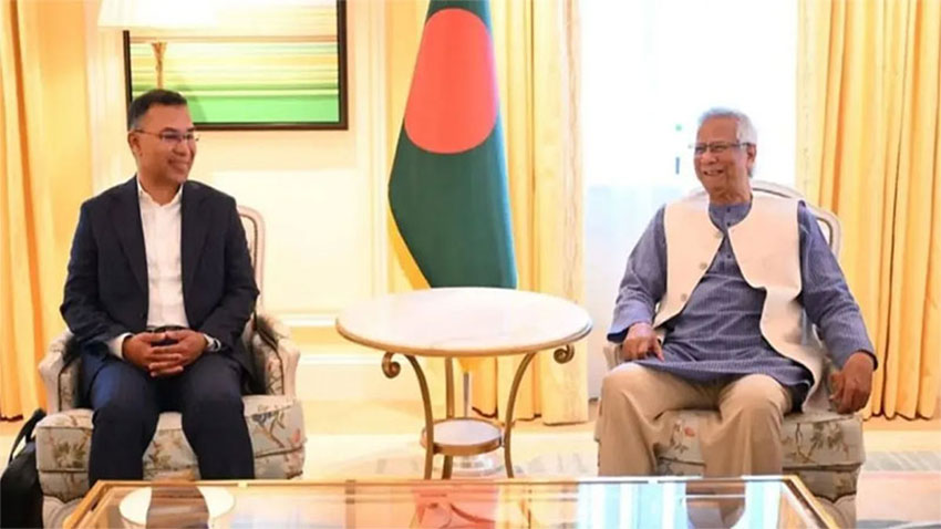 প্রধান উপদেষ্টার সঙ্গে আজ বিকেলে বৈঠক করবেন তারেক রহমান