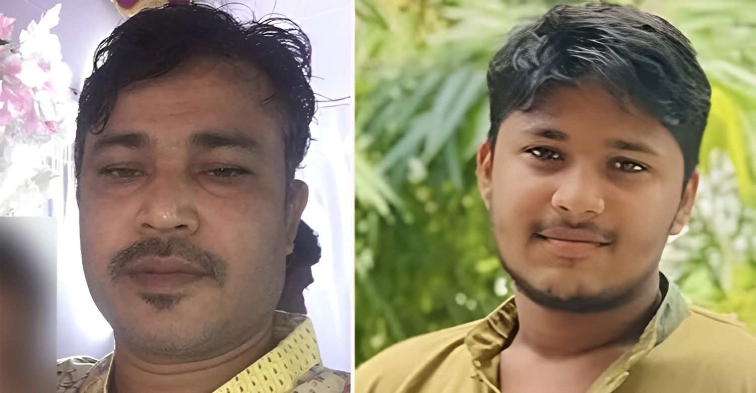 পাশাপাশি কবরে শায়িত বাবা ছেলেসহ তিনজনের মরদেহ