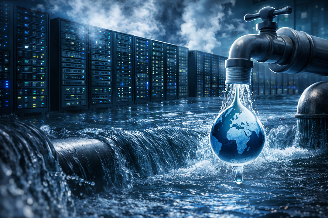 পানি সংকট এবং প্রাকৃতিক পরিবেশ: এআই ডাটা সেন্টারের তুলনা
