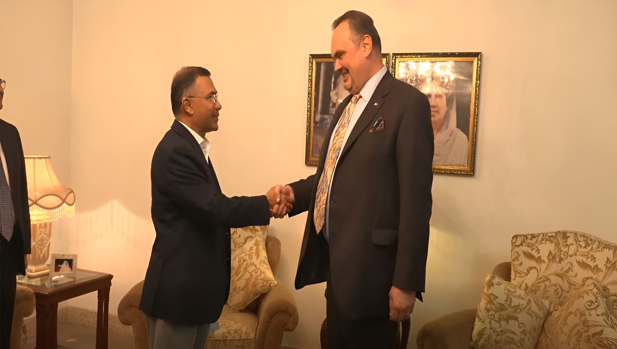 তারেক রহমানের সাথে নবনিযুক্ত মার্কিন রাষ্ট্রদূতের সাক্ষাৎ